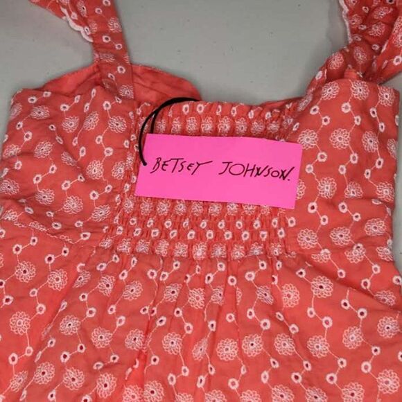 NWT Betsey Johnson Ditsy Eyelet Bustier Mini Dress size XS - Picture 5 of 7